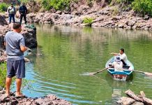 Localizan cuerpo de un menor en presa de Nueva Italia