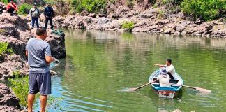 Localizan cuerpo de un menor en presa de Nueva Italia