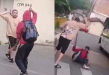 #VIDEO // Riña a machetazos en plena calle causa alarma en Medellín