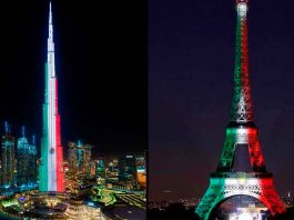 Desde el Burj Khalifa hasta Teherán: el mundo celebra el 15 de septiembre
