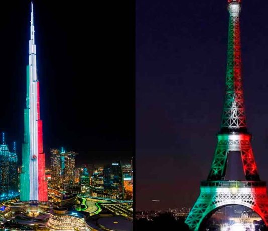 Desde el Burj Khalifa hasta Teherán: el mundo celebra el 15 de septiembre