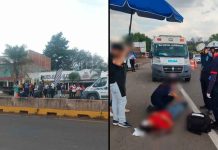 Motociclista resulta malherido tras ser impactado de reversa por una camioneta en la Morelia–Pátzcuaro
