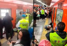 #VIDEO // Usuaria queda con el pie atrapado entre el andén y un vagón en la Línea 9 del Metro