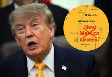 Trump sugiere cambiar el nombre de Nuevo México a “Nueva América”