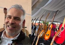 Entrega Bedolla 10 mil guitarras de Paracho a secundarias