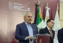 Desmiente Bedolla a alcaldesa de Uruapan por despido de policías; “es falso que el Secretariado pidiera darlos de baja”