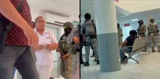 #VIDEO // Detienen a enfermera en pleno hospital; Ejército y Guardia Nacional arman fuerte operativo