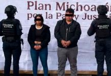 Detienen a pareja con 29 dosis de metanfetamina en Morelia