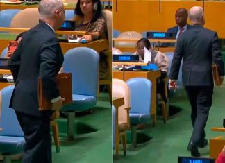 #VIDEO // Delegación de EE. UU. abandona la ONU tras ser tachados de “terroristas” por el presidente de Irán
