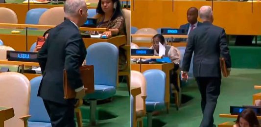 #VIDEO // Delegación de EE. UU. abandona la ONU tras ser tachados de “terroristas” por el presidente de Irán