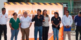 Charo inicia restauración de su emblemático Monumento del Encuentro de Hidalgo y Morelos
