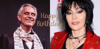 De Andrea Bocelli a Joan Jett: los famosos que celebran su cumpleaños este 22 de septiembre