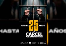 Extorsión en Michoacán se castiga con penas de 15 a 25 años de prisión: SSP