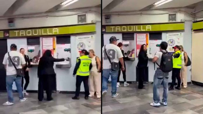 taquillera-metro-cdmx-pintandose-unas-horario-laboral