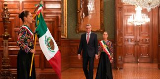 Así fue el vestido que Claudia Sheinbaum usó en el Grito de Independencia 2026: diseño y significado