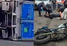 Vuelca camioneta y moto atropella a peatón, en distintos puntos de Morelia