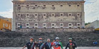 Ciclistas de Jiquilpan traerán el Fuego Patrio desde Guanajuato