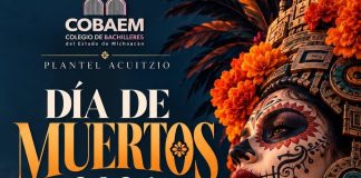 Colegio de Bachilleres de Acuitzio invita a su tradicional evento de altares de Día de Muertos