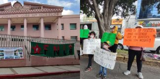 Acusa FNLS ilegalidad en pretensión de segundo desalojo de Los Pilares en Uruapan
