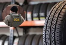 Agente del ICE finge ser cliente y arresta a trabajador mexicano en una llantera foto ilustrativa de ice en llantera