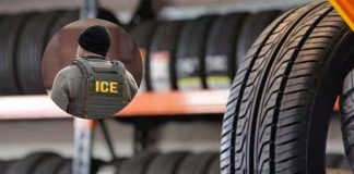Agente del ICE finge ser cliente y arresta a trabajador mexicano en una llantera foto ilustrativa de ice en llantera