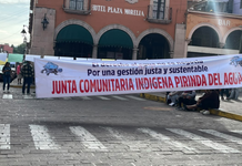 Acusa comunidad Pirinda abandono oficial y exige regreso de su sistema de agua en Santa María