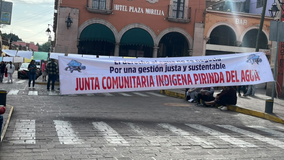 Acusa comunidad Pirinda abandono oficial y exige regreso de su sistema de agua en Santa María
