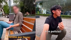 #VIDEO // “Si estás en México tienes que hablar español” extranjero exige a influencer callarse mientras grababa