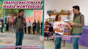 Inauguran aula educativa y ampliación de comedor escolar en preescolar de Huandacareo