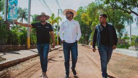 Supervisan avance de obra en la calle Balnearios para potenciar el turismo y la movilidad en Huandacareo