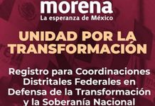 Lanza Morena convocatoria para coordinaciones municipales en Michoacán; registro será del 8 al 18 de octubre