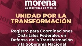 Lanza Morena convocatoria para coordinaciones municipales en Michoacán; registro será del 8 al 18 de octubre