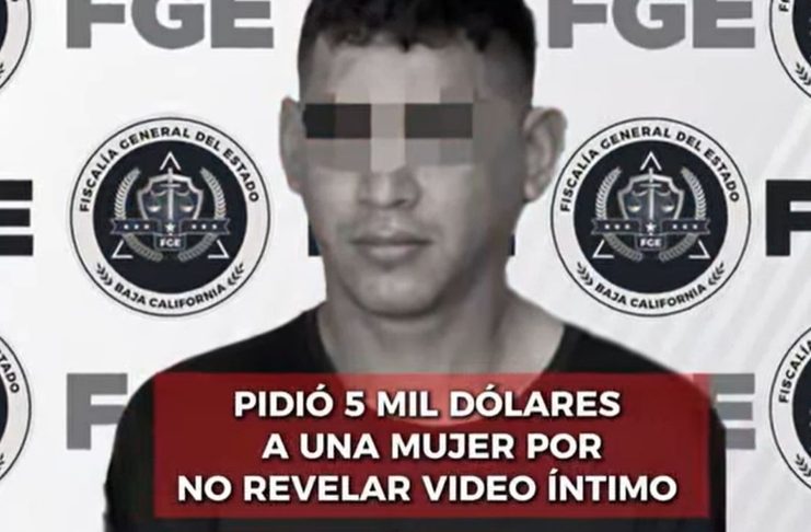 Vinculan a proceso a un joven de 23 años por extorsionar a una mujer con 5 mil dólares en Mexicali