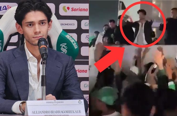 #VIDEO // Director técnico de Santos Laguna con sus eufóricos festejos tras cuatro triunfos consecutivos