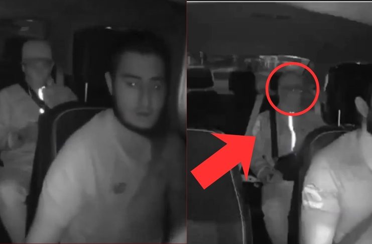 #VIDEO // Conductor de plataforma en Puebla evita asalto tras advertencia de su esposa