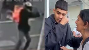 #VIDEO //”Sólo iba pasando” muestran a repartidor agrediendo a policías antes de su detención en Guadalajara