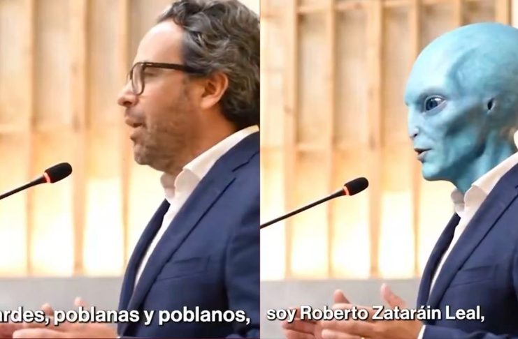 #VIDEO// Diputado hace video con IA para presentar informe ante un “Parlamento Galáctico”