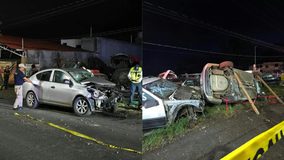 Muere adulto mayor tras choque-volcadura de auto en avenida Madero Poniente de Morelia