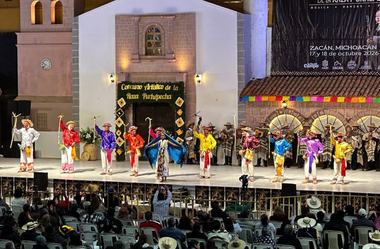 La cultura purépecha brilla en Zacán: Lista de ganadores en danza, pirekuas y música