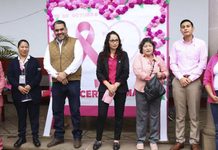 Acuitzio se une a la lucha contra el cáncer de mama con caminata y actividades de concientización