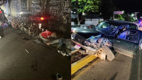 Se registran dos accidentes vehiculares en diferentes sitios de Morelia; hay dos personas heridas