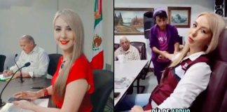 #VIDEO // Aspirante de Morena en Tijuana recibe masaje en plena oficina