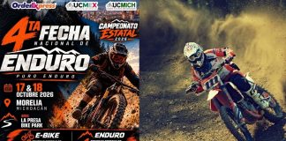 Morelia será sede de la 4ta Fecha Nacional de Enduro 2026 este fin de semana