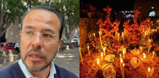 Avanza montaje para Noche de Muertos en Morelia con 10 mil cempasúchil y altares en plazas