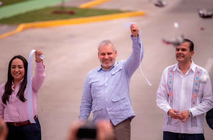 Con inversión 100% estatal, entrega Bedolla renovado el Boulevard Industrial en Uruapan