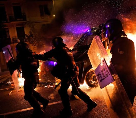 Blocus llama a nuevas violentas protestas en España