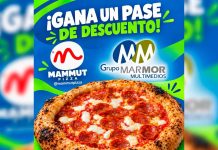 Grupo Marmor regala vale para mammut pizza: participa en la dinámica