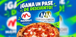 Grupo Marmor regala vale para mammut pizza: participa en la dinámica