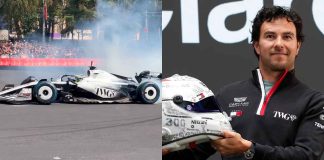 #VIDEO // Checo Pérez conquista Paseo de la Reforma en exhibición