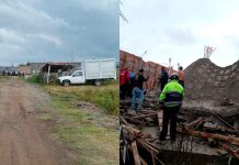 Colapso de losa y cimbra deja 25 albañiles heridos cerca de la colonia Valle del Real, al norte de Morelia